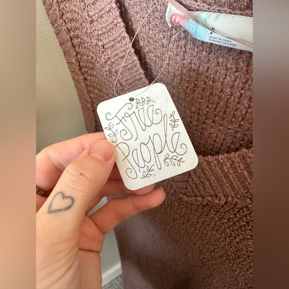 Free People- size small knit sweater/vest dress - Picture 3 of 3